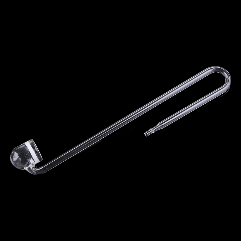 Planted Aquarium Co2 - Glas CO2 Diffusor Transparent Zerstäuber U-form