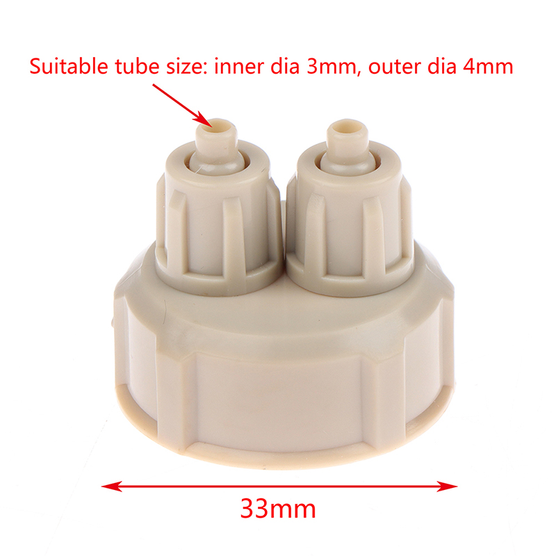 Aquarium Plant Live - 2-teiliges Aquarium CO2-System-Set mit Schlauch, Ventil,