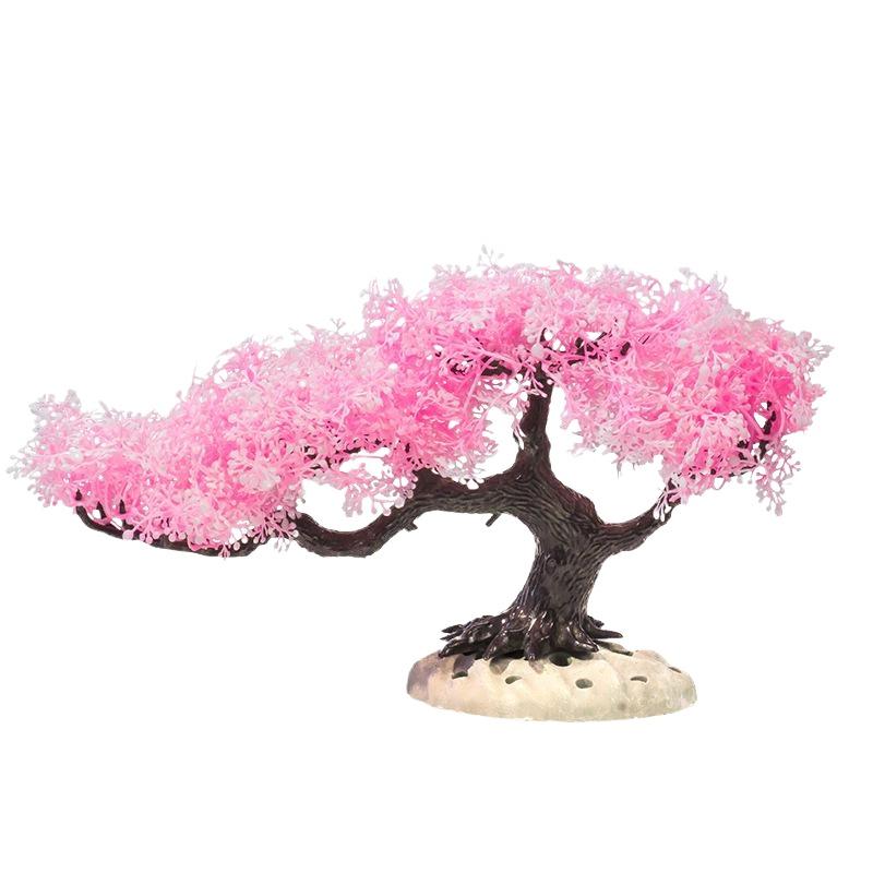 Aquarium Planted Tree - Simulierte Bäume Künstliche Plastik-Wasserpflanzen DIY Mikro-Landschafts-Ornament