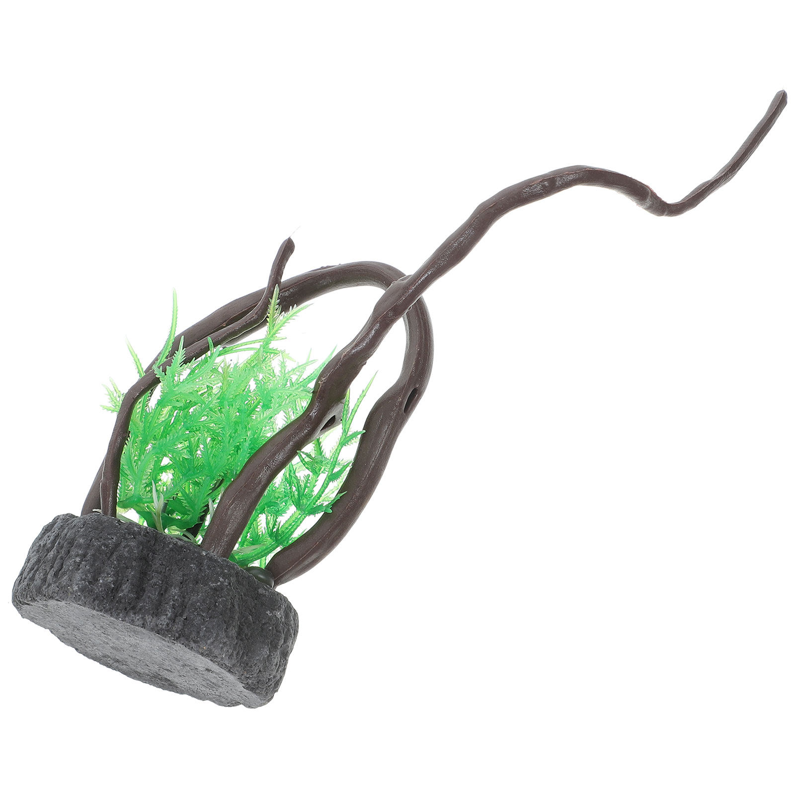 Aquarium Plant Roots - Künstliche Aquarium-Wurzeln-Dekoration Realistische Aquarium-Simulationspflanzen Sichere Aquarium-Verzierung