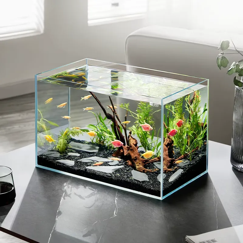 Aquarium Plant Factory - YEE Fabrik Großhandel Ultraklar-Glas-Aquarium Fischbecken Anpassbares