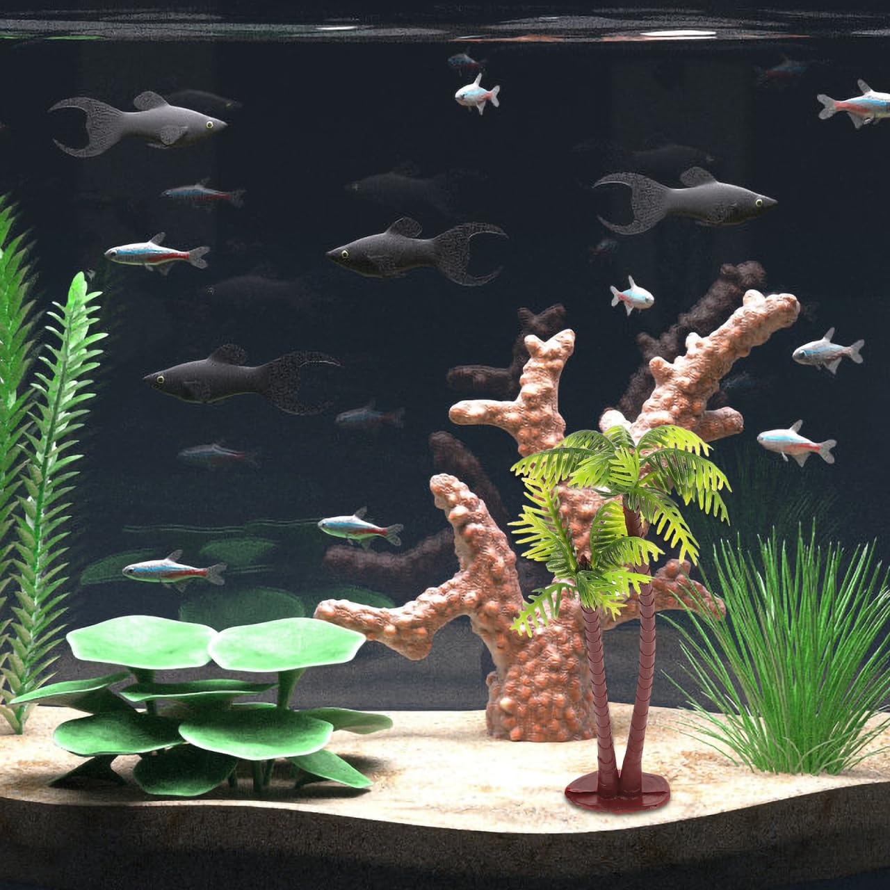 10/20/30/40/50 Stück Baumdekor – Aquarium Planted Tree Bewertung und Preis