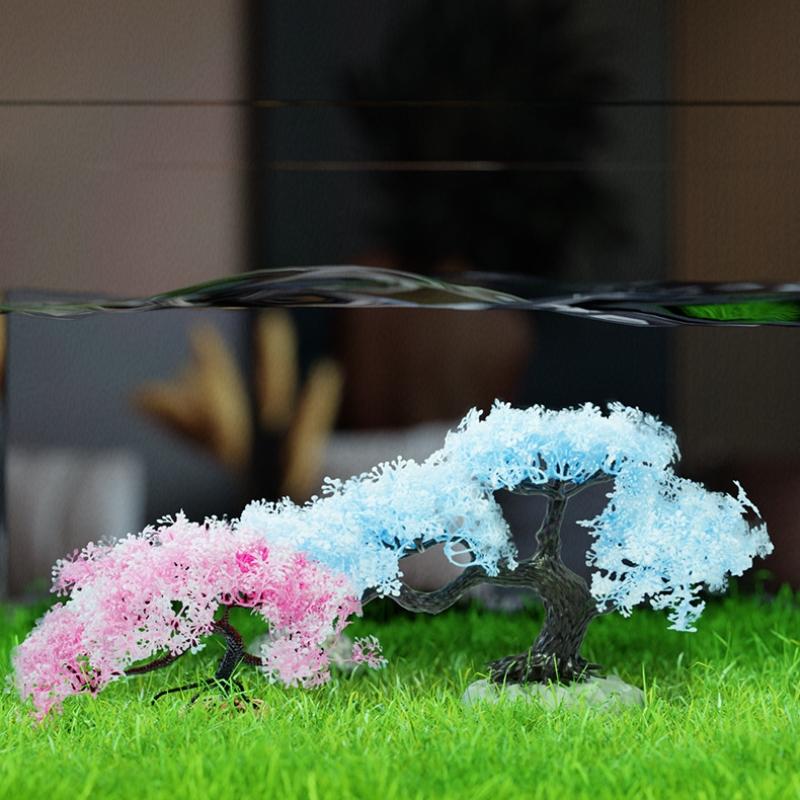 Simulierte Bäume Künstliche Pl – Aquarium Planted Tree Bewertung und Preis