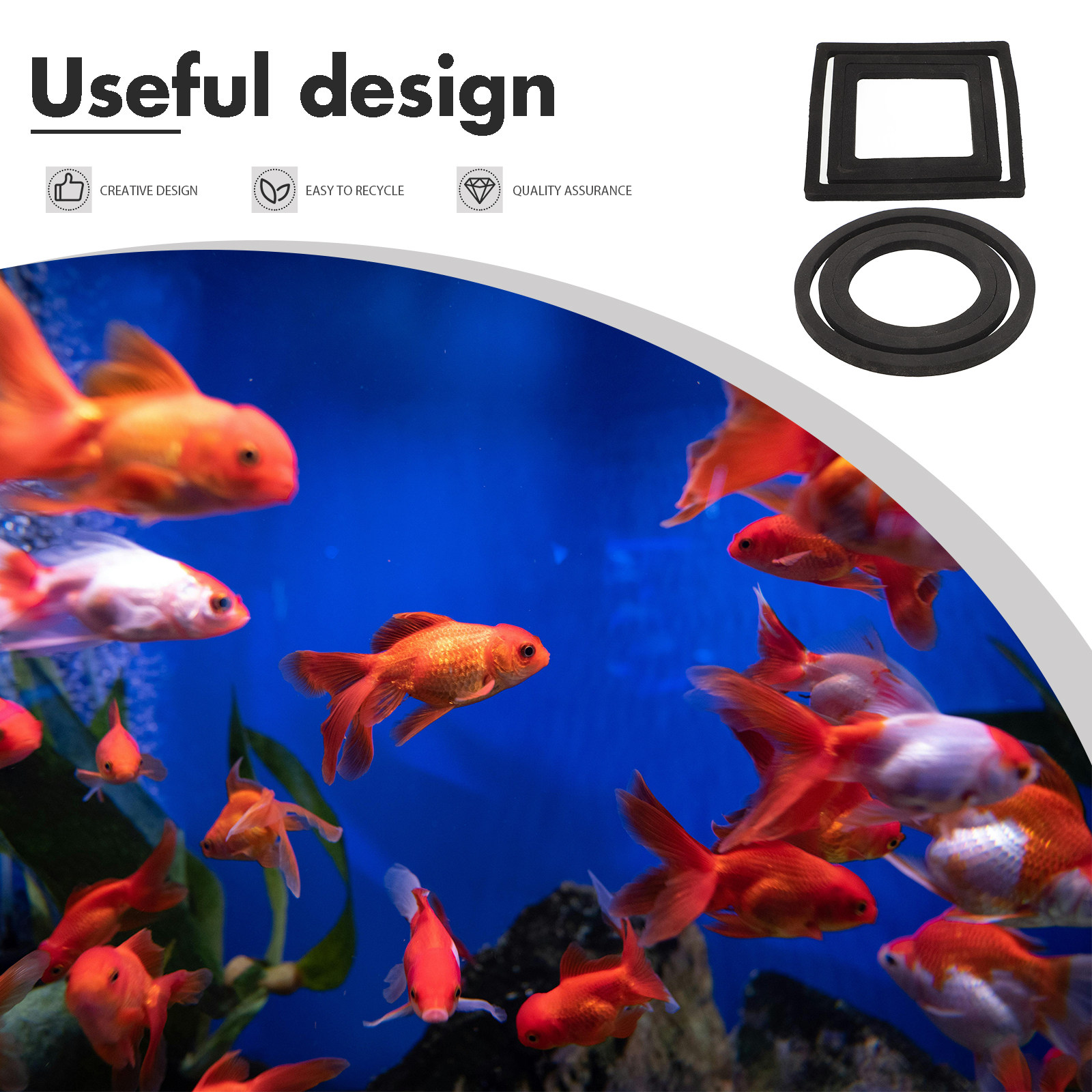 6 Stück Fischfütterungsringe,  – Aquarium Planted Setup Bewertung und Preis