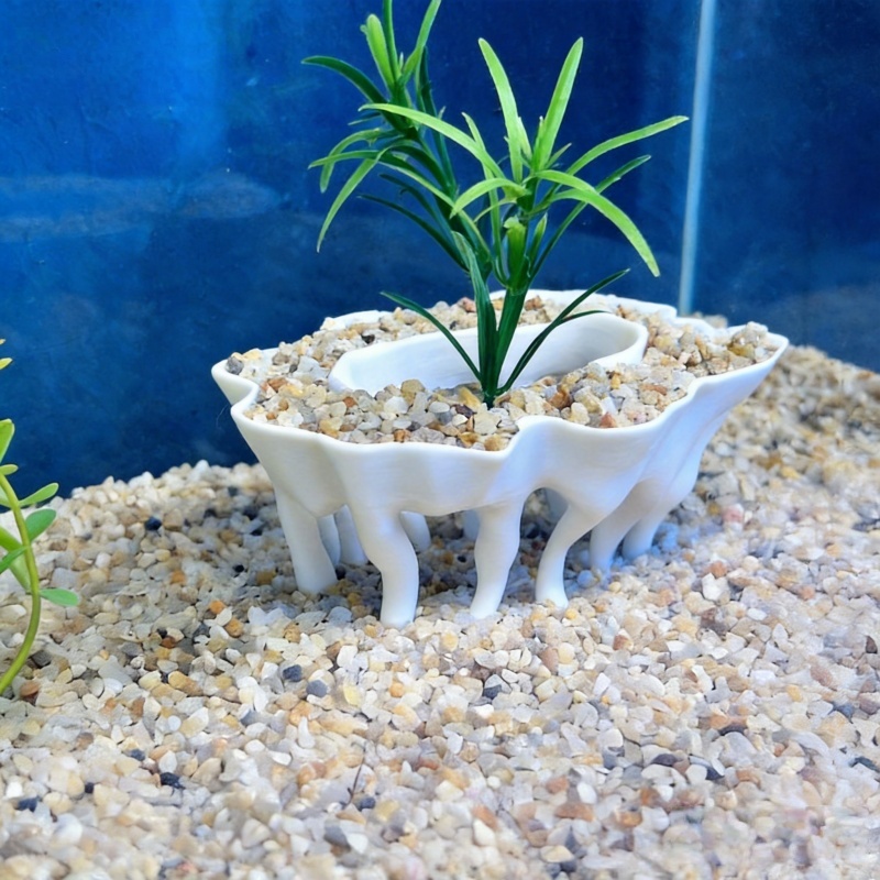 3D-gedruckte Aquarienpflanzen  – Aquarium Planted Tree Bewertung und Preis