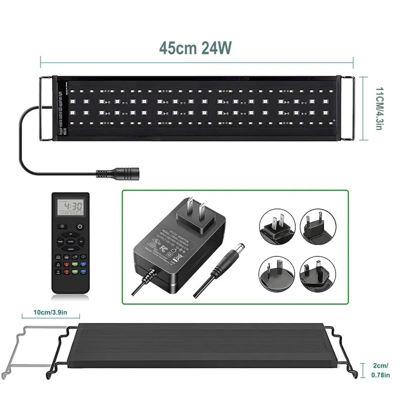 SIROKA 45cm Professionelle LED – Aquarium Plant Live Bewertung und Preis