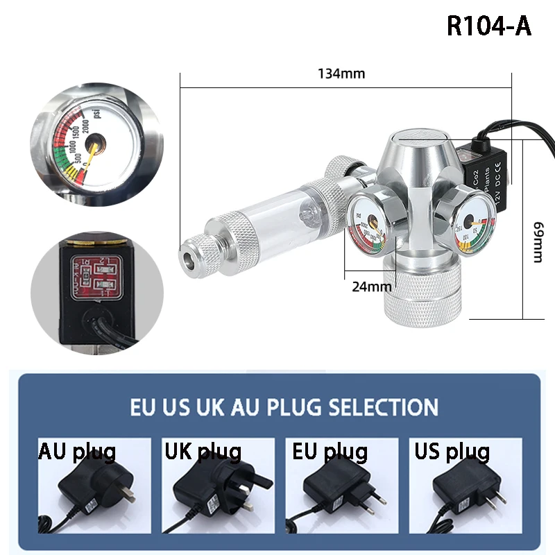 Neues DIY Aquarium CO2-Regulat – Planted Aquarium Co2 Bewertung und Preis
